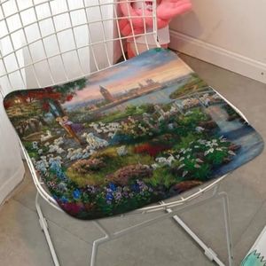 Set Of 3 Disney 101 Dalmatians Thomas kincade design seat cushion